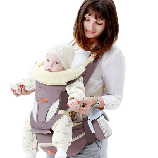 3-in-1 Ergonomische Draagzak voor Baby’s – Verstelbaar en Ondersteunend