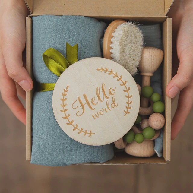 Cadeaubox voor Baby – Verkrijgbaar in Vier Kleuren