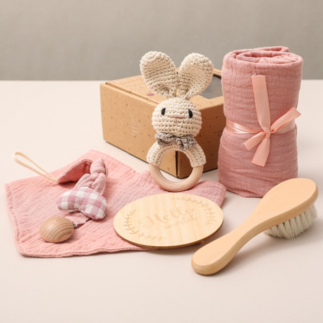 Cadeauset voor Baby’s – Dieren Thema in Luxe Geschenkdoos