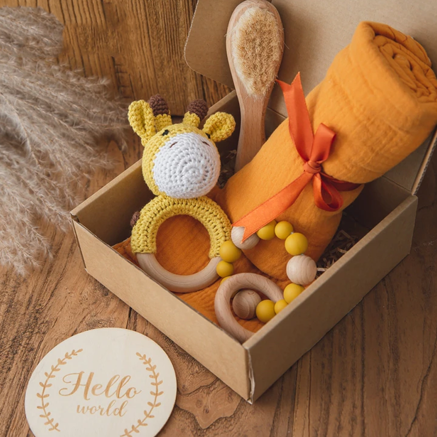 Cadeaubox voor Baby – Verkrijgbaar in Vier Kleuren
