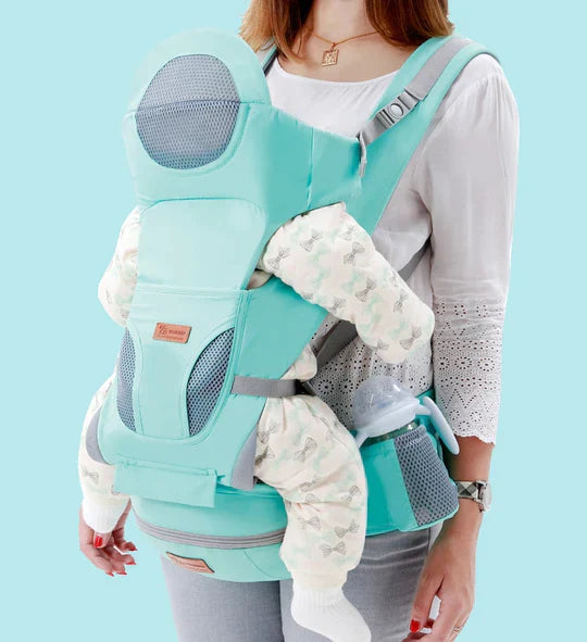3-in-1 Ergonomische Draagzak voor Baby’s – Verstelbaar en Ondersteunend